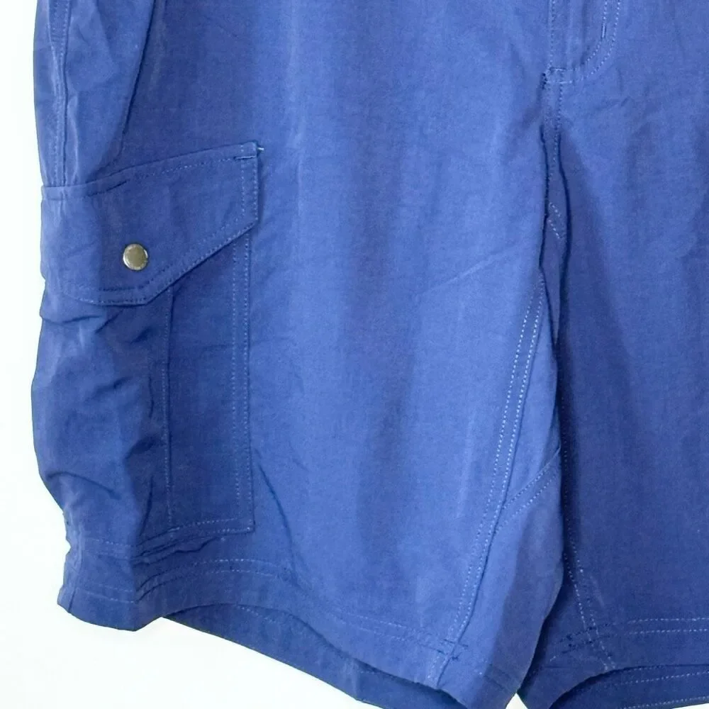 Duluth Trading Co. Relaxed Fit Cargo Navy Blue Shorts - Men’s US 42 - Picture 6 of 13